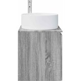 Umivaonik s policom za zid Siva Sonoma 49,5 x 44,5 x 65,5 cm | shoptok.hr