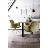 Livetastic Naslanjač Sofija, Zelena, Vrtljiv | Shoptok.si