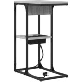 vidaXL Nočna omarica Siva sonoma 41.5 x 26 x 60.5 cm Konstruiran les | Shoptok.si