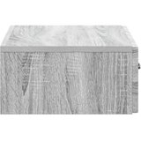 Stolna Stenska stranska miza Siva Sonoma 59 x 34,5 x 17 cm, (5000232330) | Shoptok.si