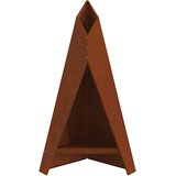  Kamin Smeđa 58 x 40 x 100 cm Čelik otporan na vremenske uvjete | shoptok.hr