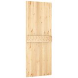  Klizna vrata 80 x 210 cm Čvrsta borovina (neobrađena) | shoptok.hr