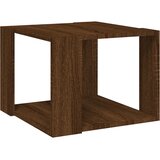  Stolić za kavu boja smeđeg hrasta 40x40x30 cm konstruirano drvo | Shoptok.si