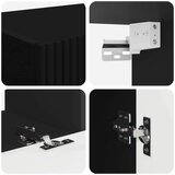  Komplet TV omaric 4 pcs Črna Konstruiran les - - črna - 61.16 - 30 x 31 x 60 cm - 2025-vidaXL-Uvoz_2 | Shoptok.si