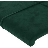  Uzglavlje s ušima tamnozeleno 93x23x78/88 cm baršunasto | Eponuda.com
