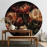  Okrugla fototapeta - Blooming tulips 180x180 | shoptok.hr