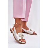 S. BARSKI Ladies Sandals On Flat Heel With Decorative Detail S.Barski | Shoptok.si