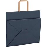  Papirnate vrećice 50 kom s ručkama plave 32x22x28 cm | shoptok.hr