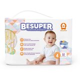 BeSuper_Premium BeSuper Premium Pelene 4 (L, 9-14 kg) 32 kom Cene
