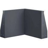  Zid za zadržavanje 50 x 50 x 40 cm Čelik Antracit - Antracit 50 x 50 x 40 cm 1 x 270° kut | shoptok.hr