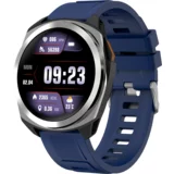Canyon Maverick SW-83,Smart Watch,Realtek 8762DT, IPS 1.32'' 360x360,ARM Cortex-M4F,RAM192KB/ROM128MB,400mAh 3.8v,GPS,128 Sport modes, IP68,STRAVA support,Real-Time Heart Rate & SpO2, silver case & silicone strap 46*45.4mm 259*20mm, Silver Blue - CNS-SW83