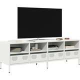 vidaXL TV ormarić bijeli 135x39x43,5 cm hladno valjani čelik | shoptok.hr
