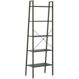  Samostojeće police s 5 razina crne 56 x 35 x 174 cm | shoptok.hr