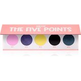 Miyo Eyeshadow The five points paleta sjenila za oči nijansa 26 Make it funky eyes 1 kom | shoptok.hr