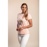 Fenzy Kratka Majica S Potiskom, Marelična | Shoptok.si