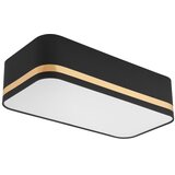  stropno svetlo sirja square stripe 2xE27/15W/230V crna/zlatna | Eponuda.com