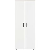 XXXL Omara Za Oblačila Basic, Hrast, Bela | Shoptok.si