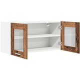 Viseći ormarić Zidne Riga Beton siva i bijela 80 x 31 x 40 cm | shoptok.hr
