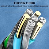 Yesido - Podatkovni kabel (CA-62) - USB na Lightning, 2,4 A, 1,2 m - crni | shoptok.hr