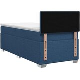  Boxspring krevet s madracem Plava 90 x 200 cm Tkanina | shoptok.hr