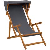  Ležaljka 4 pcs 3 Pozicija Čvrsto drvo eukaliptusa Siva | shoptok.hr