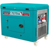 TOTAL TOOLS Tihi dizelski generator 8kW, 25L/9KM/9ur/3000rpm (TP280003) cene