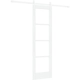  Drsna vrata Bela 61 x 198.5 cm Les in kovina, (5000122779) | Shoptok.si