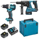 Makita aku set čekić bušilica i bušilica odvijač DLX2191TJ Cijene