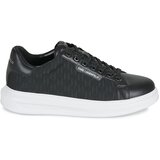 Karl Lagerfeld Nizke superge KAPRI MENS Woven Monogram Lo Lace Črna | Shoptok.si