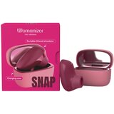 Womanizer Snap - zračni vibrator za klitoris z etuijem za polnjenje (rdeč) Cene