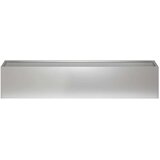  Vrtna saksija Srebrna 80 x 20 x 20 cm Pocinčani čelik - Pocinčani čelik 80 x 20 x 20 cm 1 | shoptok.hr