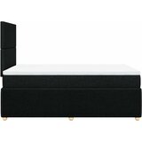  Krevet box spring s madracem crni 120 x 190 cm od tkanine | shoptok.hr