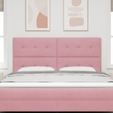  LED vzglavnik Roza 90 cm Žamet, (22052360) | Shoptok.si