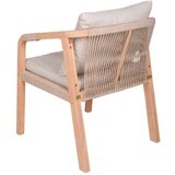 Garden Pleasure Vrtni stoli v kompletu 2 ks iz masivnega lesa v naravni barvi Bogota – | Shoptok.si