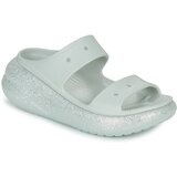 Crocs Natikači ClassicCrushGlitterSandal Bela Cene
