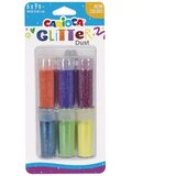 Carioca Glitter Dust 6kom Glitter puder set u tegli - Neonske boje | shoptok.hr