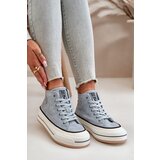 Big Star Insulated women's platform sneakers grey | Eponuda.ba