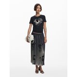 Desigual Majica bež / črna | Shoptok.si