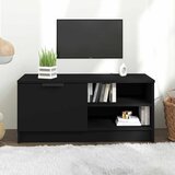 TV ormarić crni 80 x 35 x 36,5 cm od konstruiranog drva | shoptok.hr
