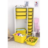 Hanah home višenamenske police rine 2D4K8U white yellow v2 | ePonuda.com