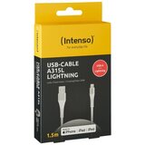 Intenso USB kabl za smartphone, USB - A to Lightning, 1.5 met. - USB-Cable A315L | shoptok.hr