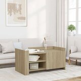 vidaXL Stolić za kavu boja hrasta sonome 100 x 50 x 50 cm od drva | shoptok.hr
