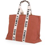 Childhome Family Bag Canvas Terracotta potovalna torba 55 x 40 x 18 cm 1 kos | Shoptok.si