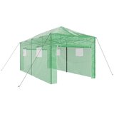  Staklenik s sklopivim okvirom Zelena 290 x 580 x 315 cm Željezo | Eponuda.com