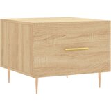  Stolić za kavu boja hrasta 50 x 50 x 40 cm konstruirano drvo | shoptok.hr