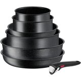 Tefal Aluminijast komplet loncev 7 ks INGENIO Black stone L3998702 – | Shoptok.si