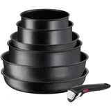 Tefal Aluminijast komplet loncev 7 ks INGENIO Black stone L3998702 –