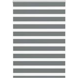 vidaXL Zavjesa zebra 110x150 cm širina tkanine 105,9 cm poliester | shoptok.hr