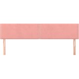  Uzglavlja ružičasta 180x5x78/88 cm baršunasta | Eponuda.com