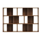 Kave Home Modularni sustav polica 6 kom u dekoru oraha u prirodnoj boji 168x114 cm Litto – Cijene